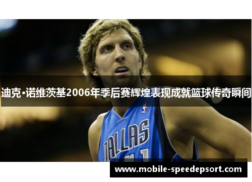 迪克·诺维茨基2006年季后赛辉煌表现成就篮球传奇瞬间