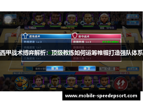 西甲战术博弈解析:顶级教练如何运筹帷幄打造强队体系 西甲战术博弈解析:顶级教练如何运筹帷幄打造强队体系