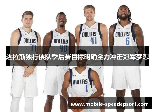 达拉斯独行侠队季后赛目标明确全力冲击冠军梦想